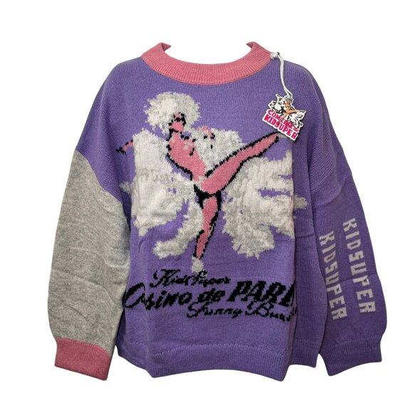 KidSuper Funny Business 2023 Sweater Mens size  XL Streetwear NWT - Picture 1 of 16